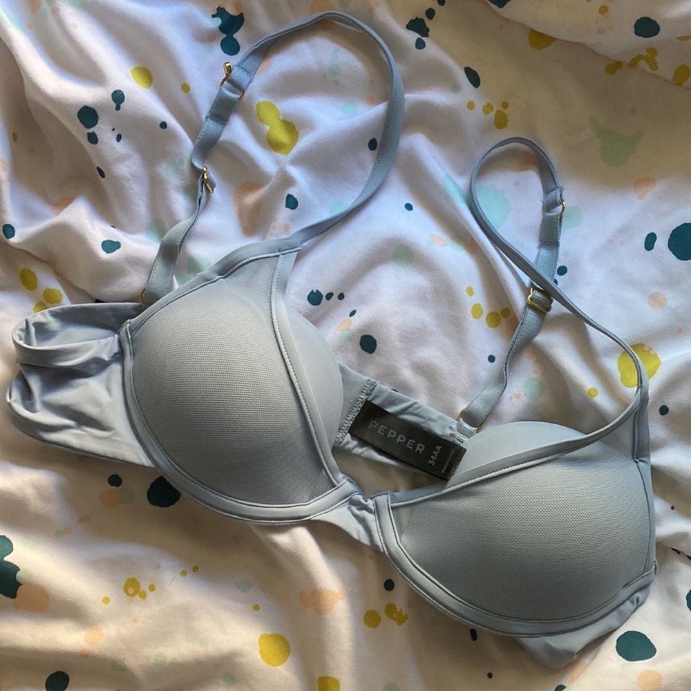 Baby Blue Pepper Bra